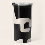 Modern Abstract Shapes 110 Travel Mug Gallery Image 3