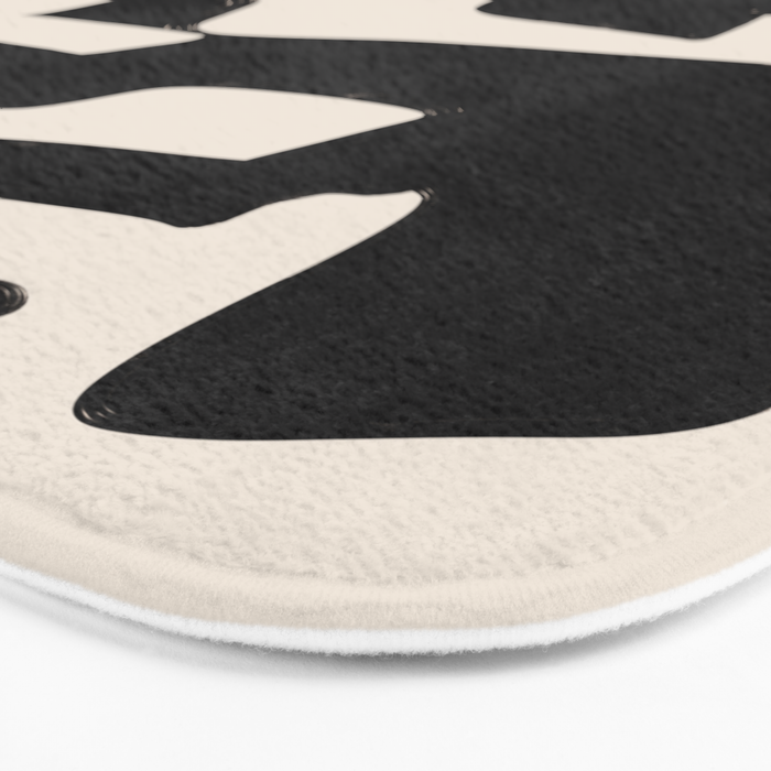 Modern Abstract Shapes 110 Bath Mat Gallery Image 3