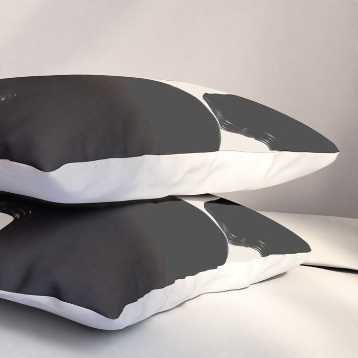 Modern Abstract Shapes 110 Pillow Sham Gallery Image 3