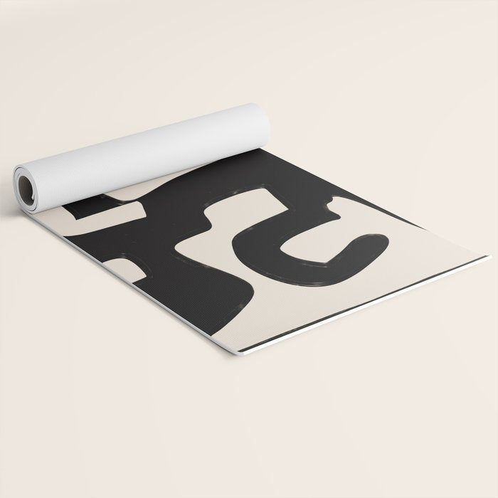 Modern Abstract Shapes 110 Yoga Mat Gallery Image 2