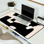 Modern Abstract Shapes 110 Desk Mat Gallery Image 2