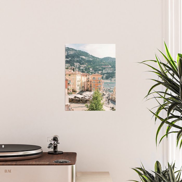 View over Villefranche Sur Mer in the French Riviera on film | Cote d'Azur Fine Art Travel Photography Poster Gallery Image 2