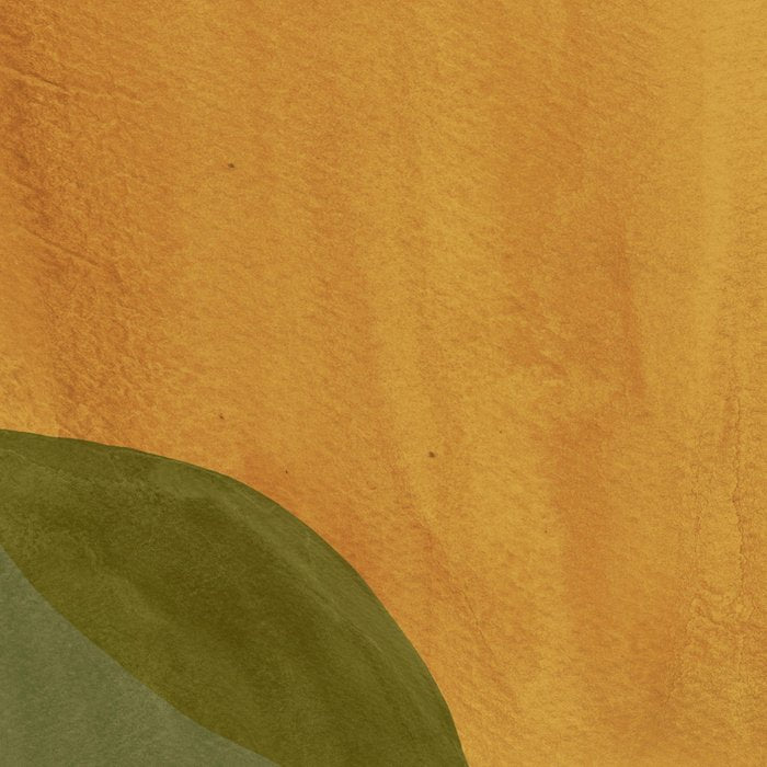 Olive green and mustard shapes Coffee Mug Gallery Image 2