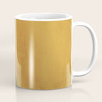 Olive green and mustard shapes Coffee Mug Gallery Image 1