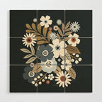 Fall Floral Botanicals Wood Wall Art Gallery Image 1