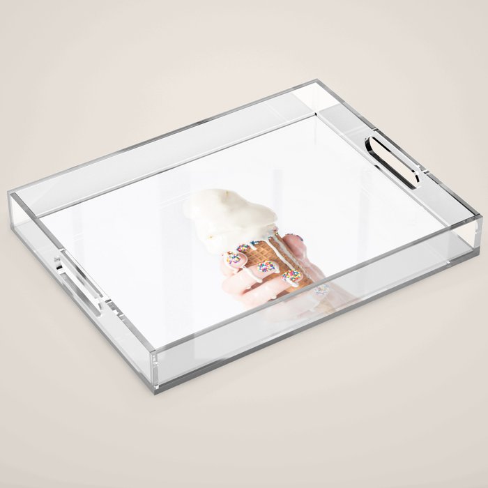 Melting Ice Cream Acrylic Tray Gallery Image 1