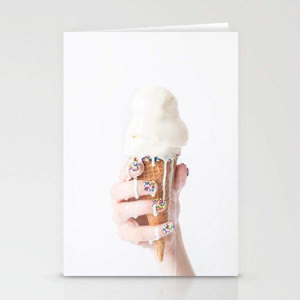Melting Ice Cream Stationery Card Gallery Image 2