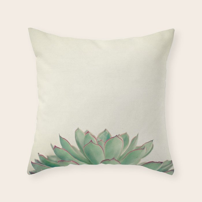 Echeveria Throw Pillow Gallery Image 6
