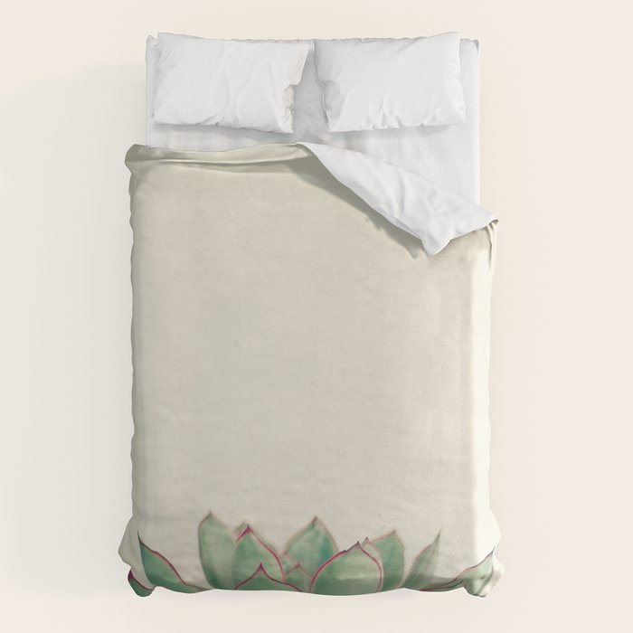 Echeveria Duvet Cover Gallery Image 6
