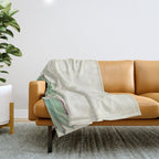 Echeveria Throw Blanket Gallery Image 1