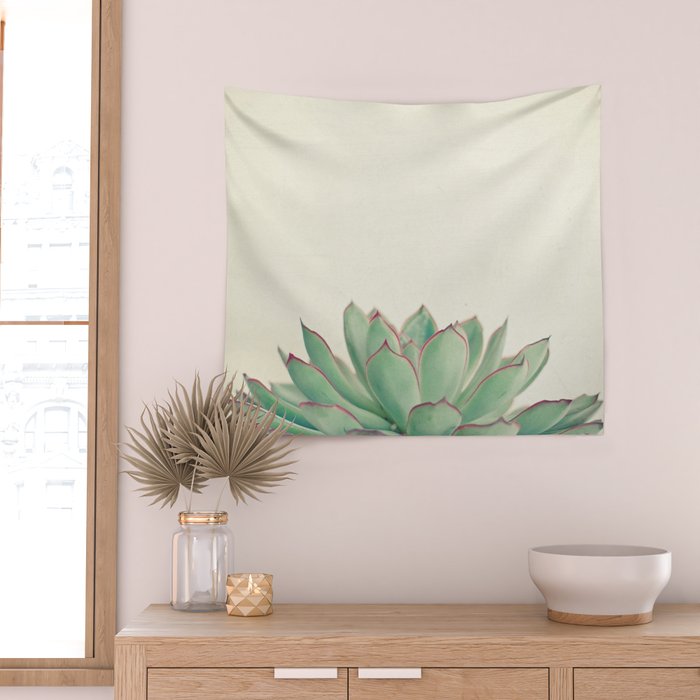 Echeveria Wall Tapestry Gallery Image 2