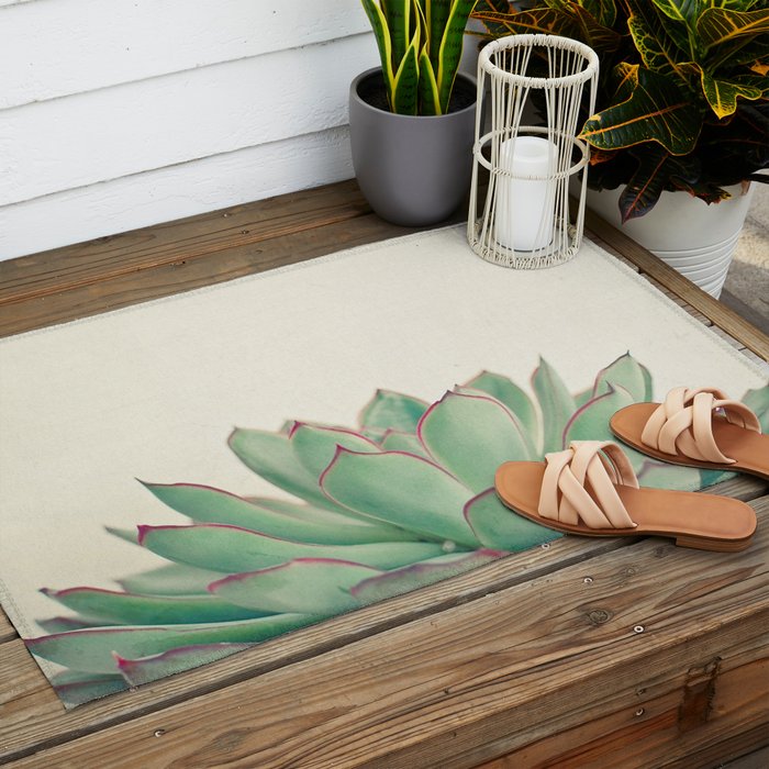Echeveria Outdoor Rug Gallery Image 2