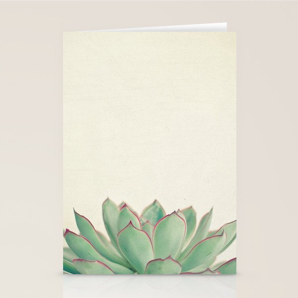 Echeveria Stationery Card Gallery Image 1