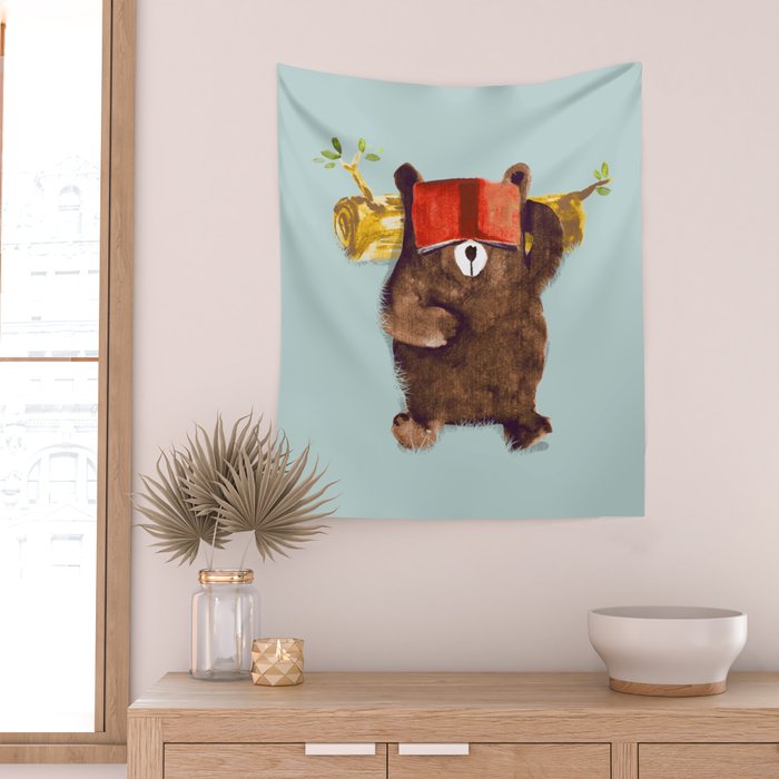 No Care Bear - My Sleepy Pet Wall Tapestry Gallery Image 2
