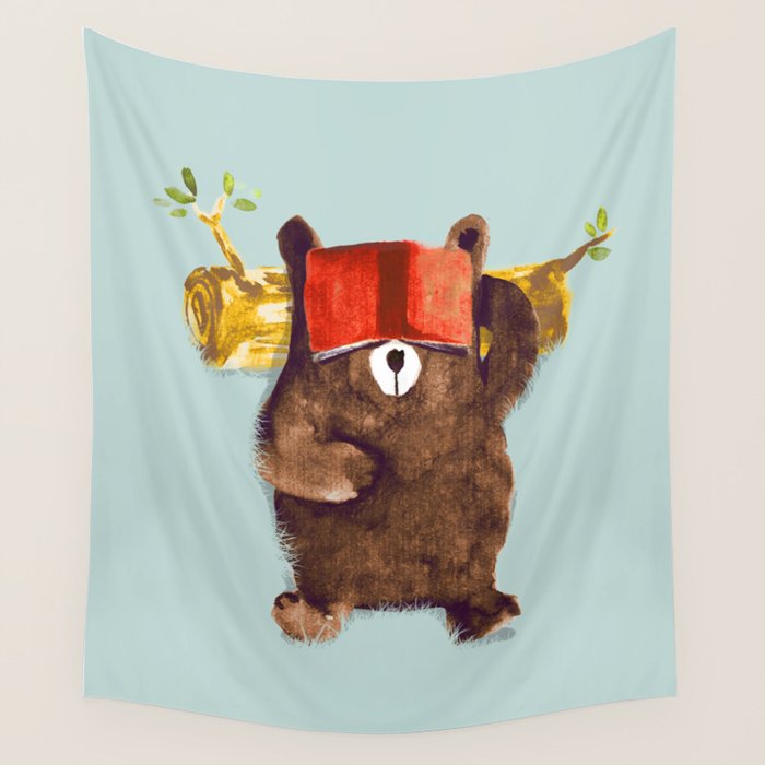 No Care Bear - My Sleepy Pet Wall Tapestry Gallery Image 4