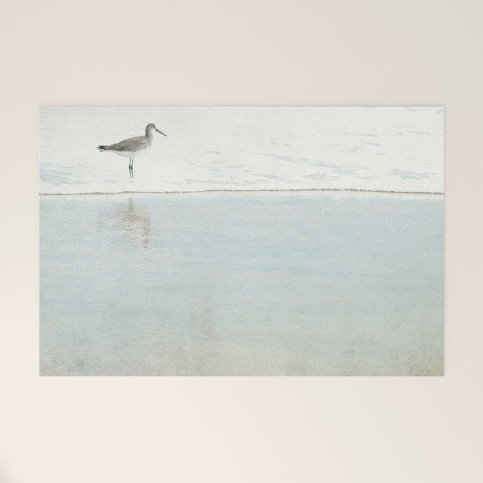 Reflecting Sandpiper Welcome Mat Gallery Image 1