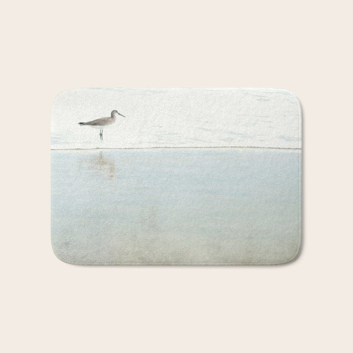 Reflecting Sandpiper Bath Mat Gallery Image 1