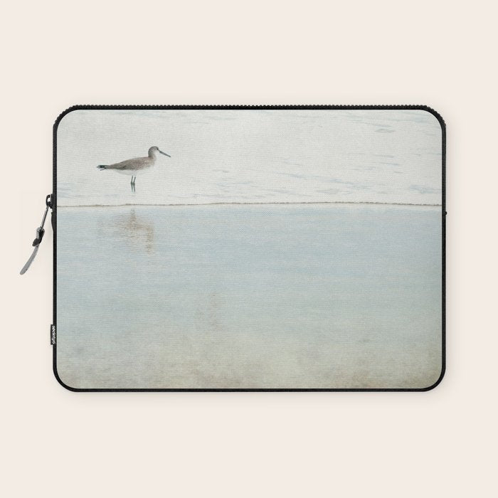 Reflecting Sandpiper Laptop Sleeve Gallery Image 1