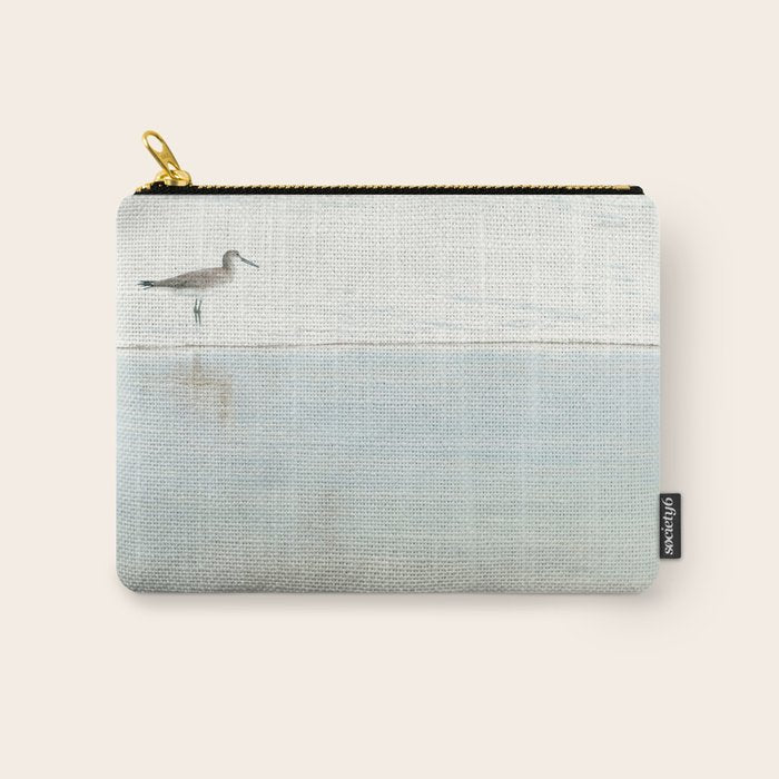 Reflecting Sandpiper Carry All Pouch Gallery Image 1