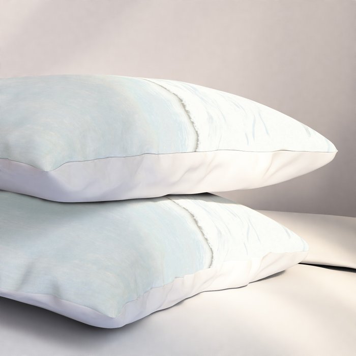 Reflecting Sandpiper Pillow Sham Gallery Image 3