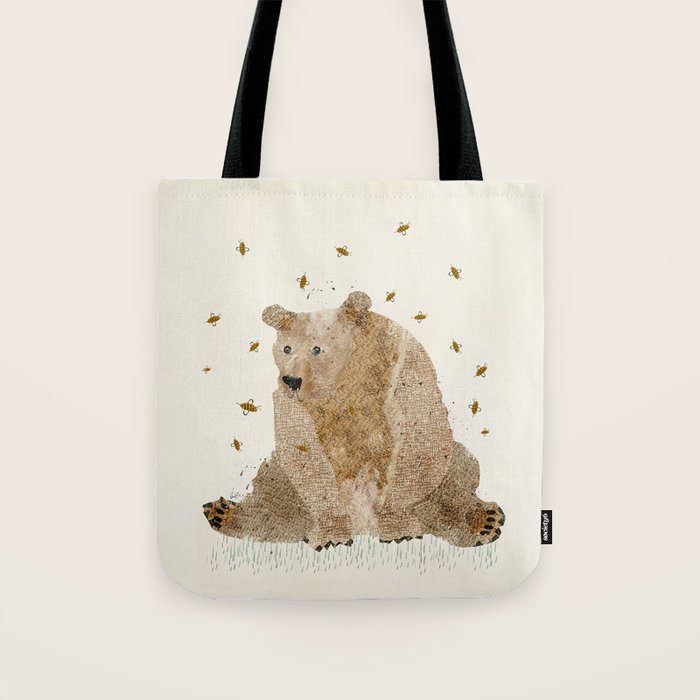 bear grizzly  Tote Bag Gallery Image 1