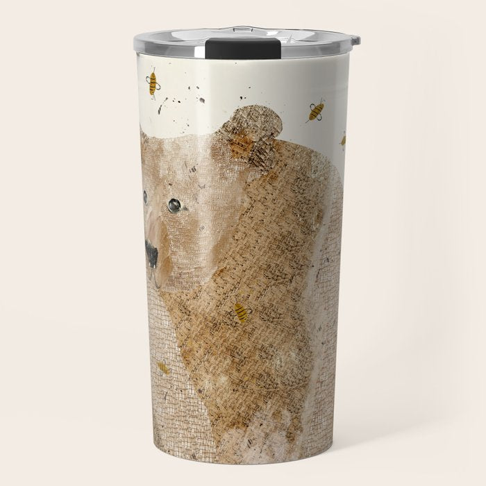 bear grizzly  Travel Mug Gallery Image 1