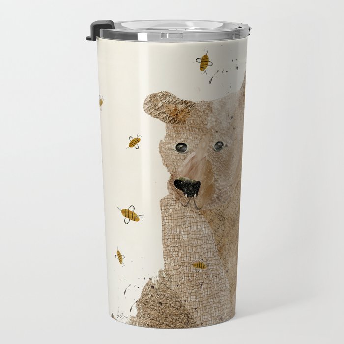bear grizzly  Travel Mug Gallery Image 3