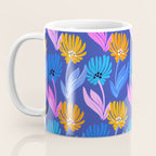 Rainbow Wildflower Floral Pattern Coffee Mug Gallery Image 3