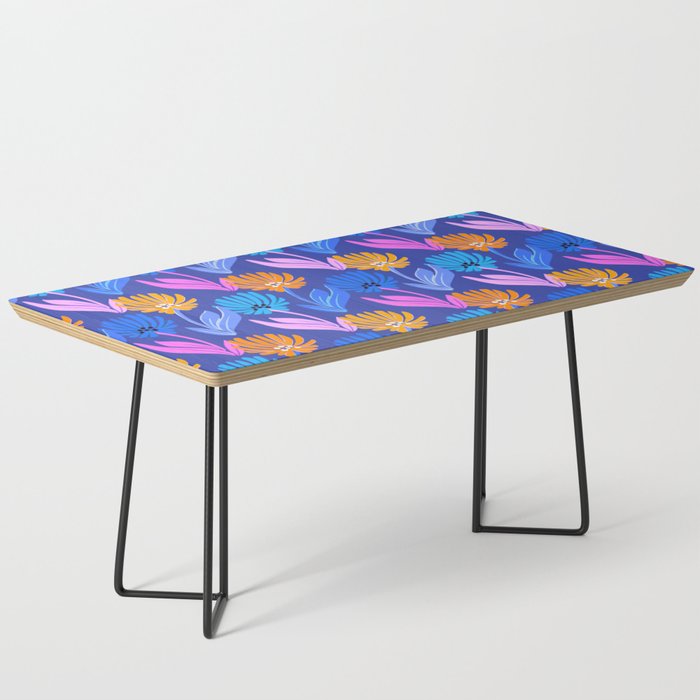 Rainbow Wildflower Floral Pattern Coffee Table Gallery Image 1