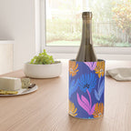 Rainbow Wildflower Floral Pattern Wine Chiller Gallery Image 4