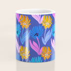 Rainbow Wildflower Floral Pattern Coffee Mug Gallery Image 4