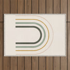 Minimal Geometric 50 Outdoor Rug Gallery Image 1
