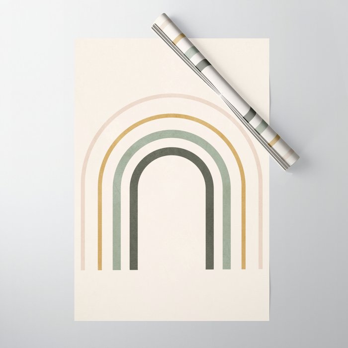 Minimal Geometric 50 Wrapping Paper Gallery Image 1