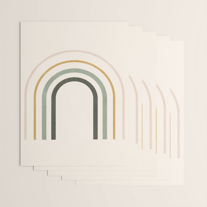 Minimal Geometric 50 Wrapping Paper Gallery Image 3