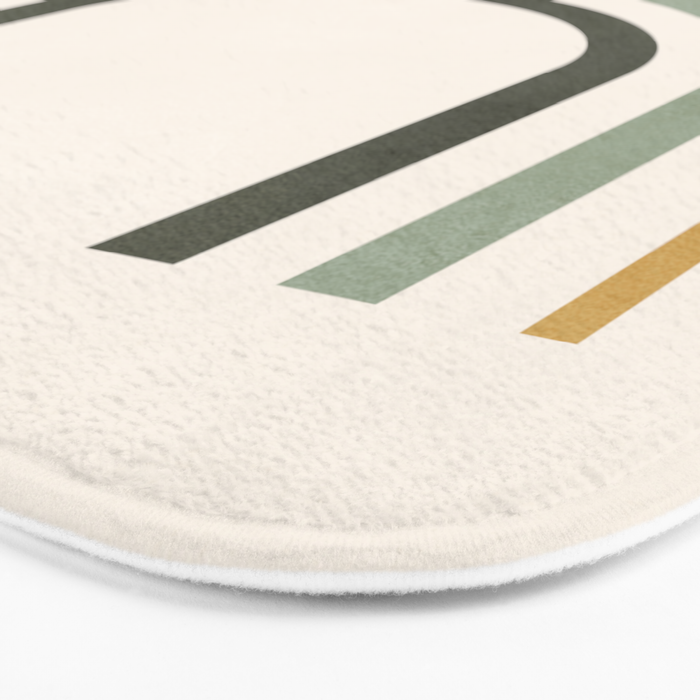 Minimal Geometric 50 Bath Mat Gallery Image 3