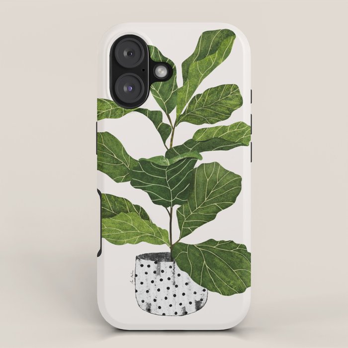 Fiddle leaf fig Tree iPhone Case Gallery Image 1
