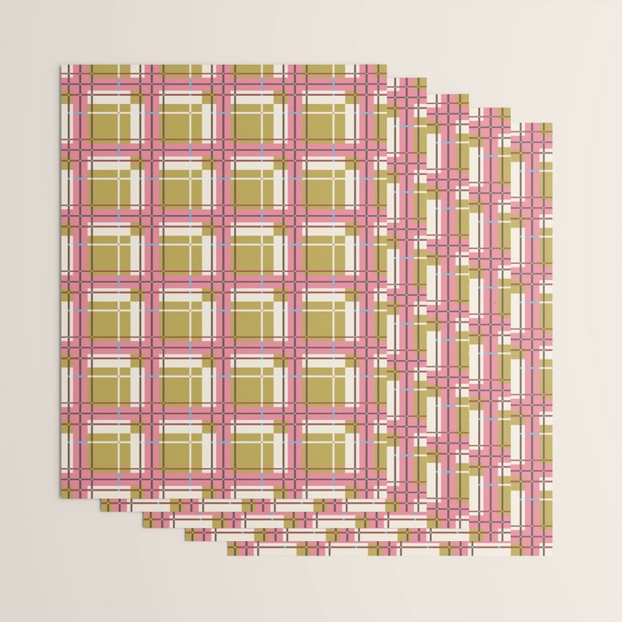 Bold Checked Design Wrapping Paper Gallery Image 3