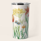 Vibrant Flowers 03 Travel Mug Gallery Image 1