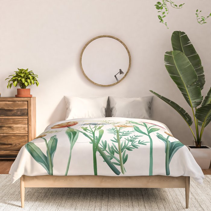 Vibrant Flowers 03 Comforter Gallery Image 3