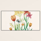 Vibrant Flowers 03 Desk Mat Gallery Image 3