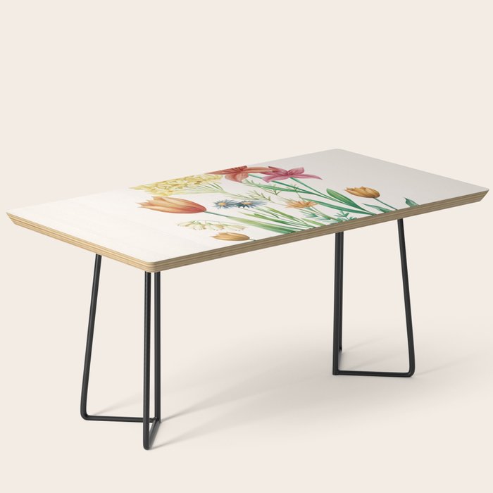 Vibrant Flowers 03 Coffee Table Gallery Image 1