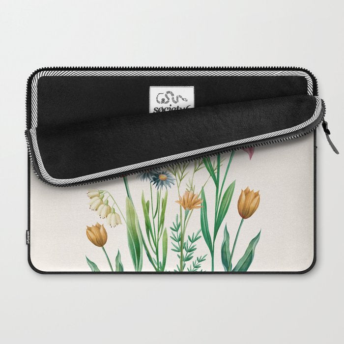 Vibrant Flowers 03 Laptop Sleeve Gallery Image 2