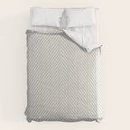 Angular Stripes - White and Grey Comforter Gallery Image 6