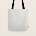 Angular Stripes - White and Grey Tote Bag Gallery Image 1