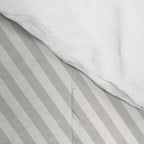 Angular Stripes - White and Grey Comforter Gallery Image 4