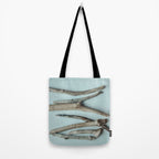 Beach Driftwood x Minimalist still life photograph Tote Bag Gallery Image 2