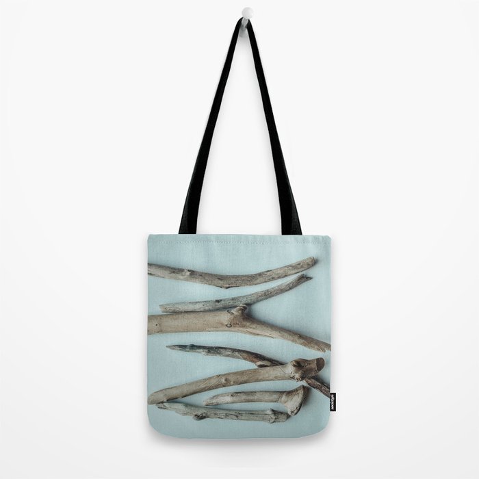 Beach Driftwood x Minimalist still life photograph Tote Bag Gallery Image 2