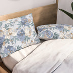  lush blue peonies  Pillow Sham Gallery Image 2