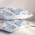  lush blue peonies  Pillow Sham Gallery Image 3
