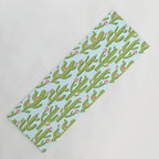 Summer Cactus #illustration #cactus Yoga Mat Gallery Image 1